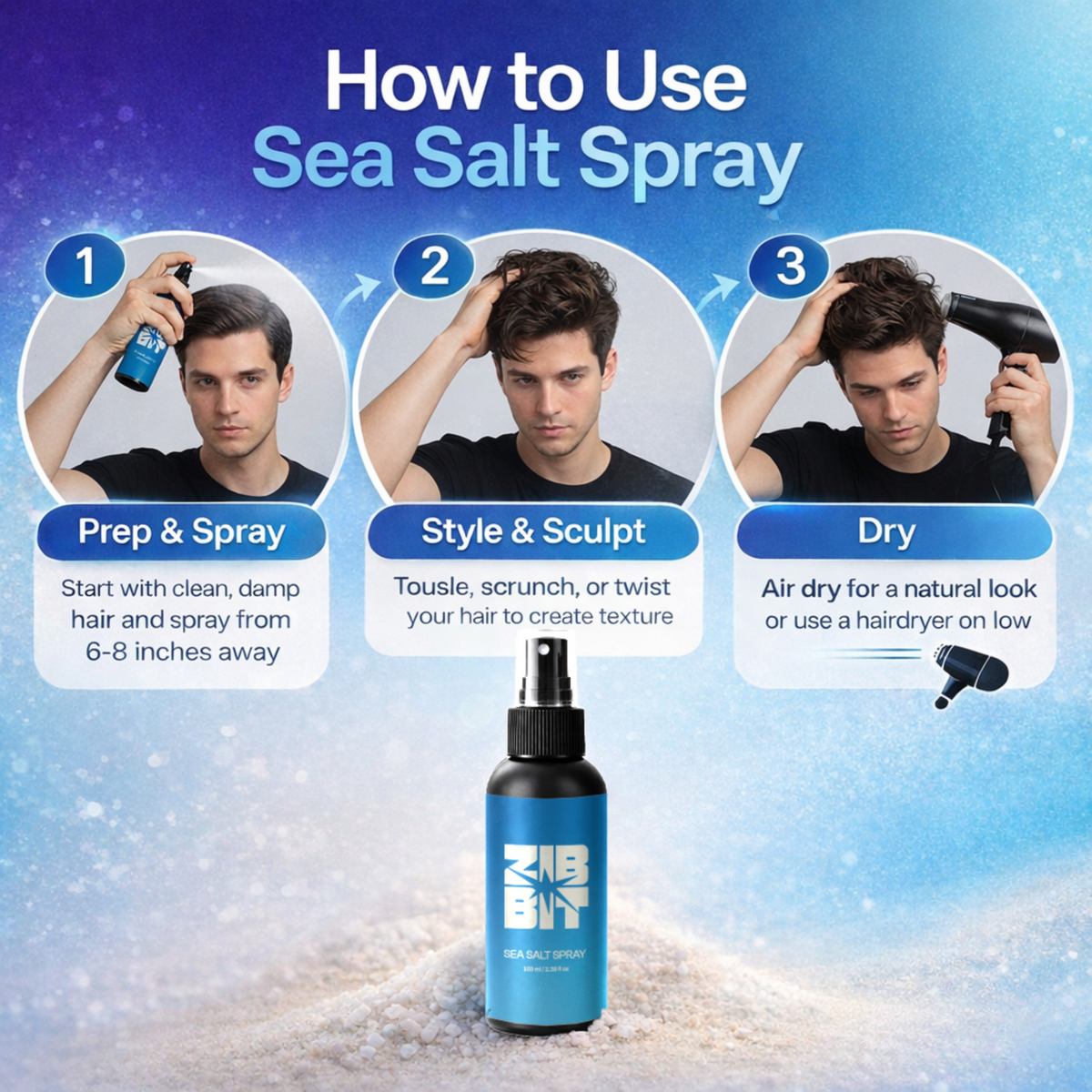 Sea Salt Hair Texturizing Spray